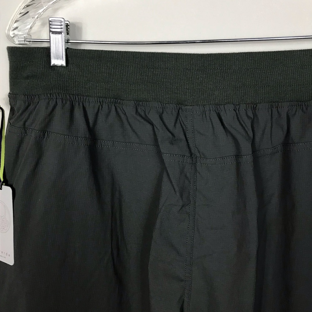 Te Verde Womens Green Stretch Cargo Pants Convertible Length Outdoorsy Sz XL NWT - Picture 8 of 16